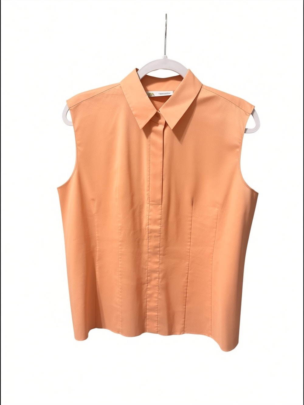 Hugo Boss BOSS Women’s Peach-Colored Sleeveless Top Professional